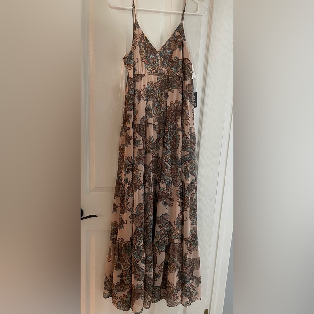 NWT Express paisley maxi dress